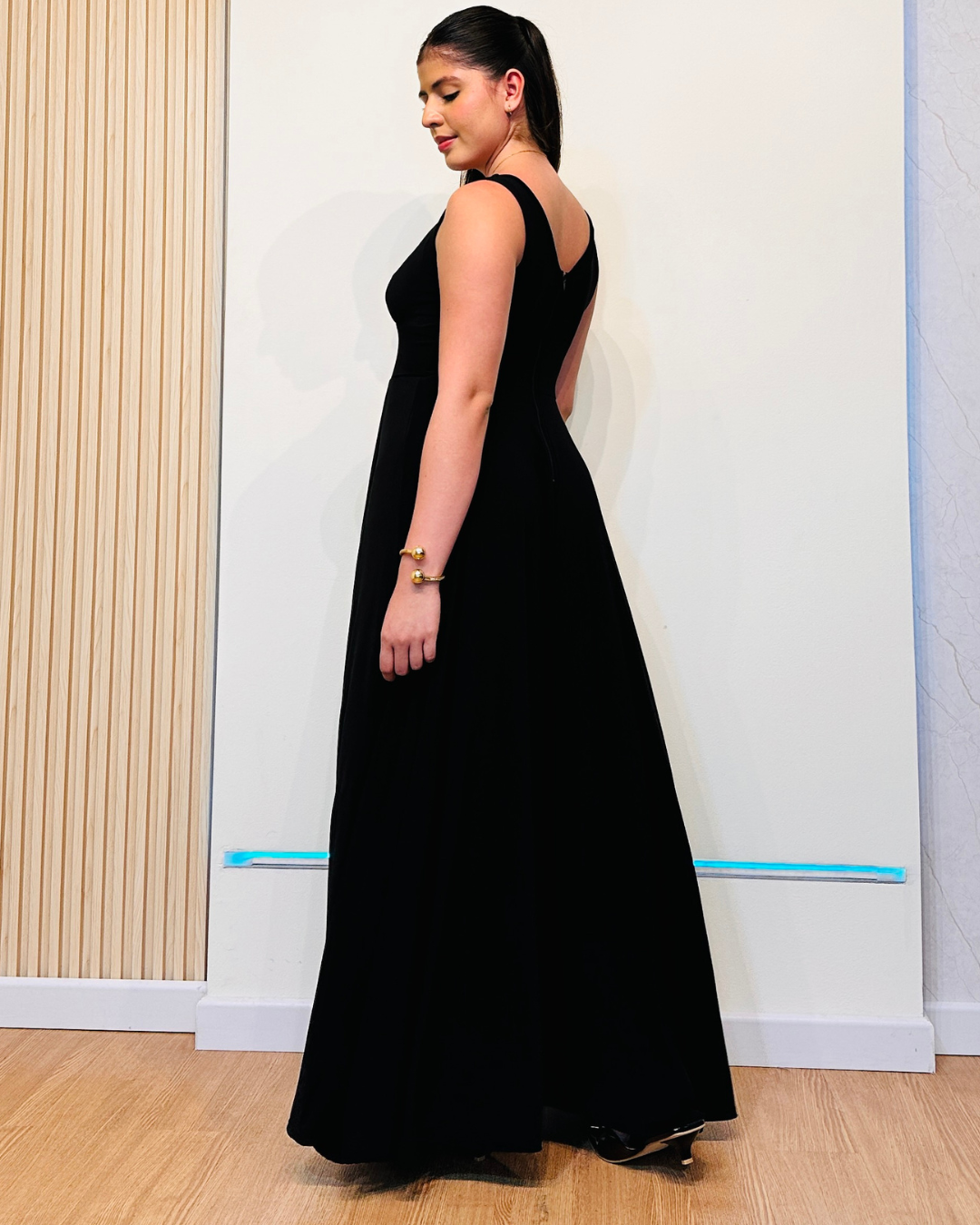 Vestido Velvet Negro