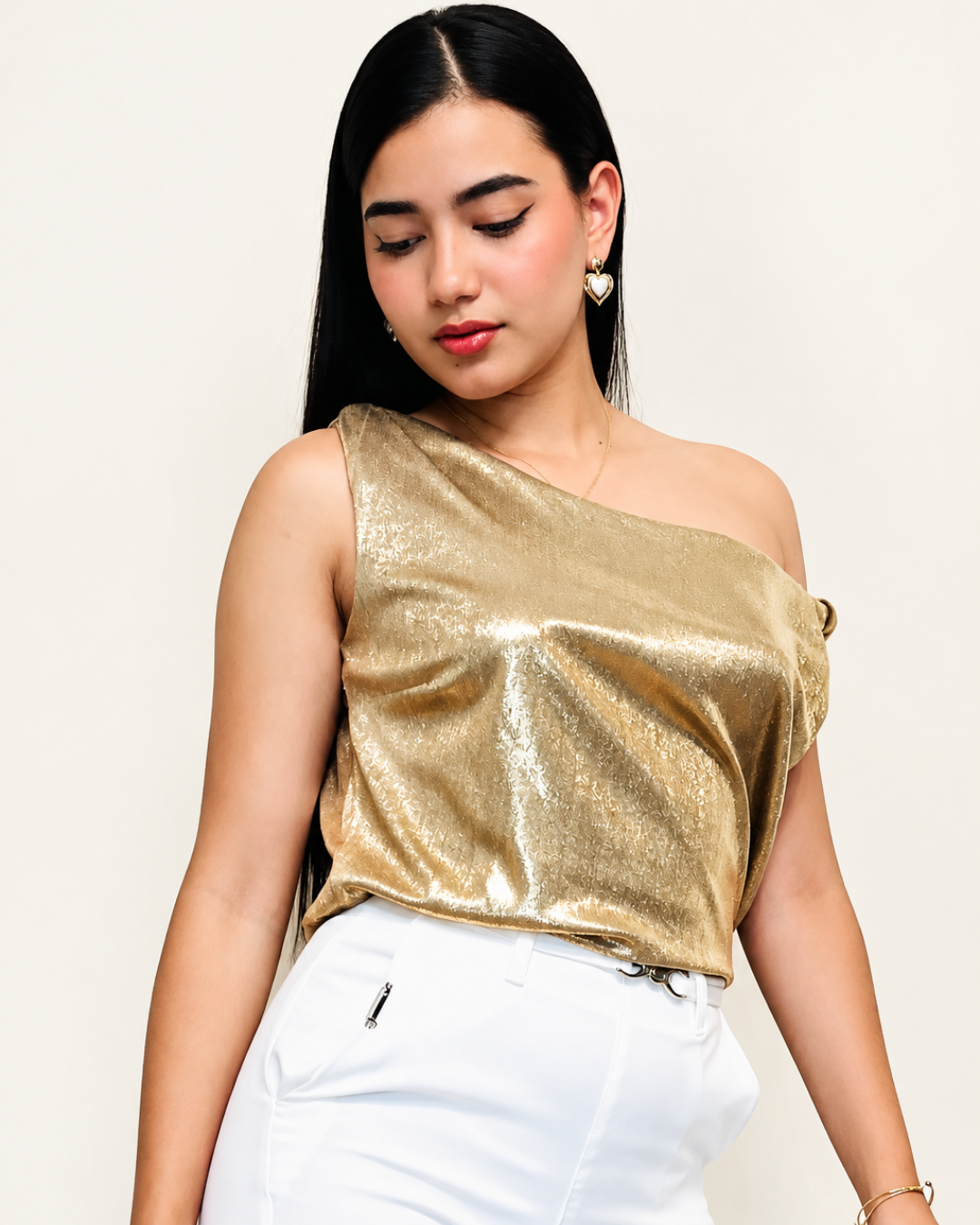 Blusa Amaranto Dorado