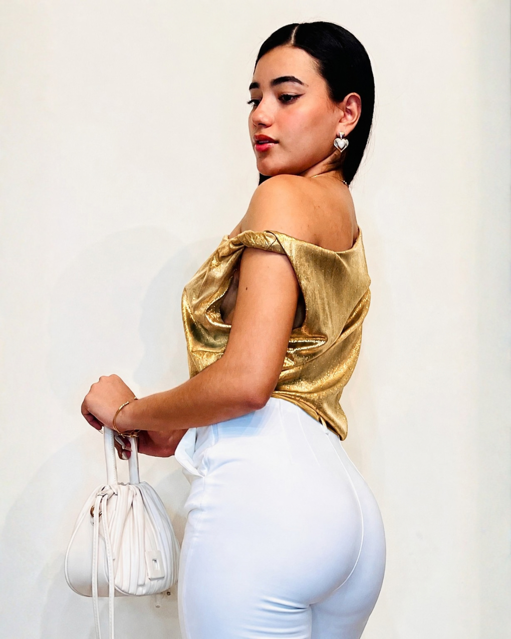 Blusa Amaranto Dorado