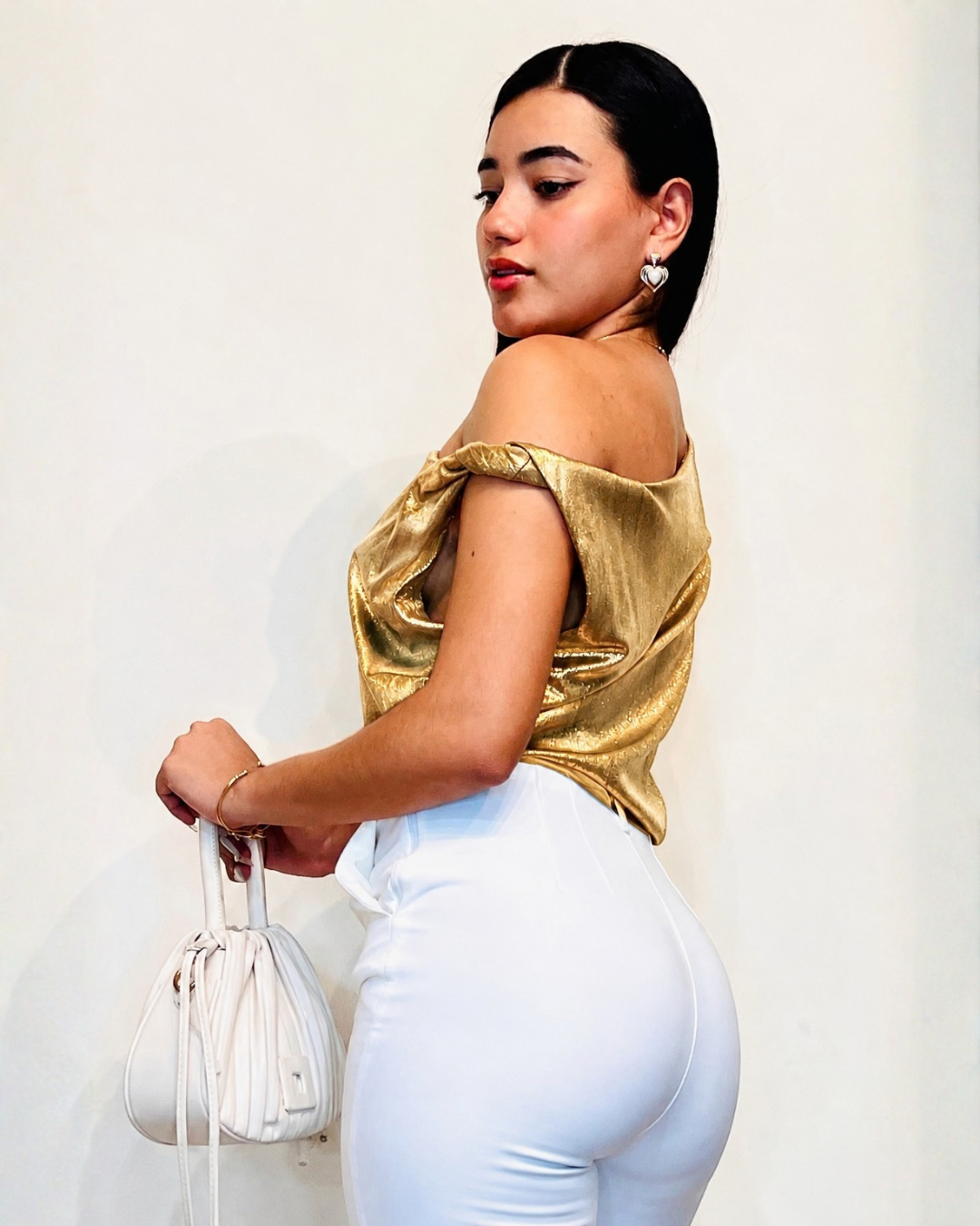 Blusa Amaranto Dorado