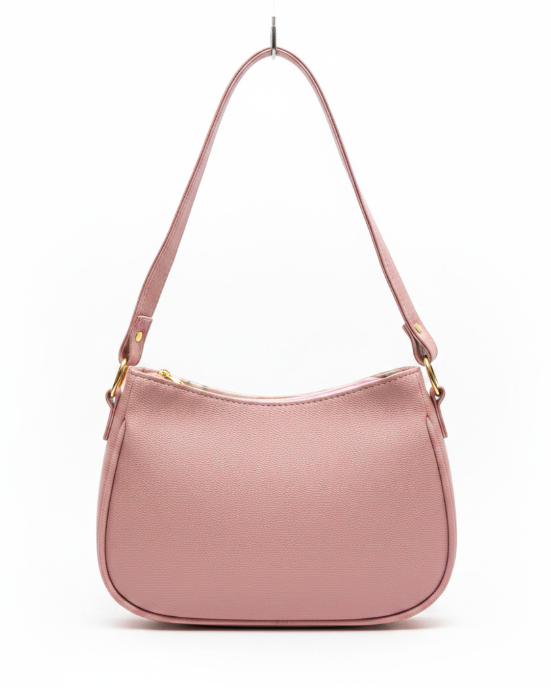 Bolso Estampado Cerezas fondo beige rosado– Cuero Sintético