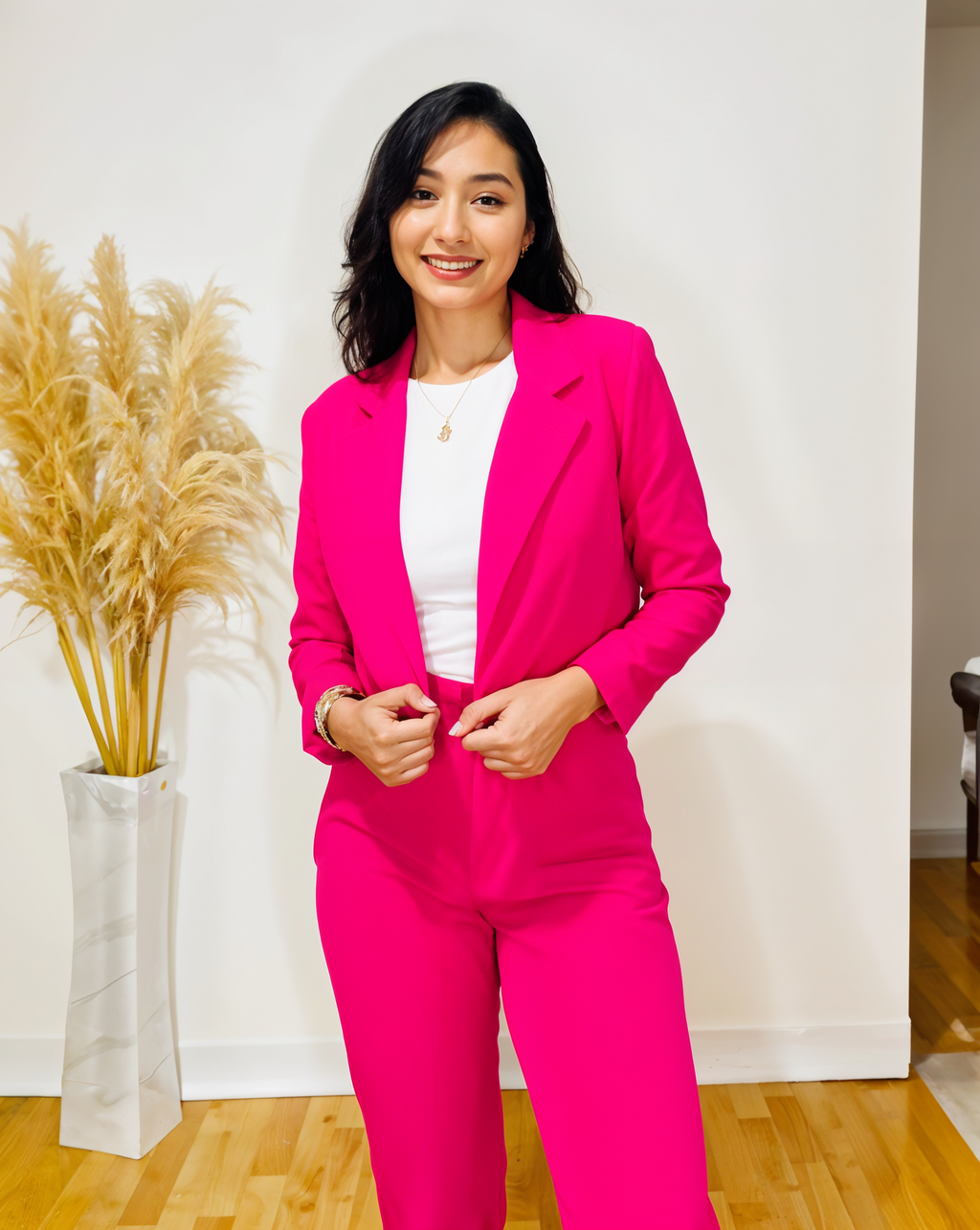 Blazer Charlie Magenta