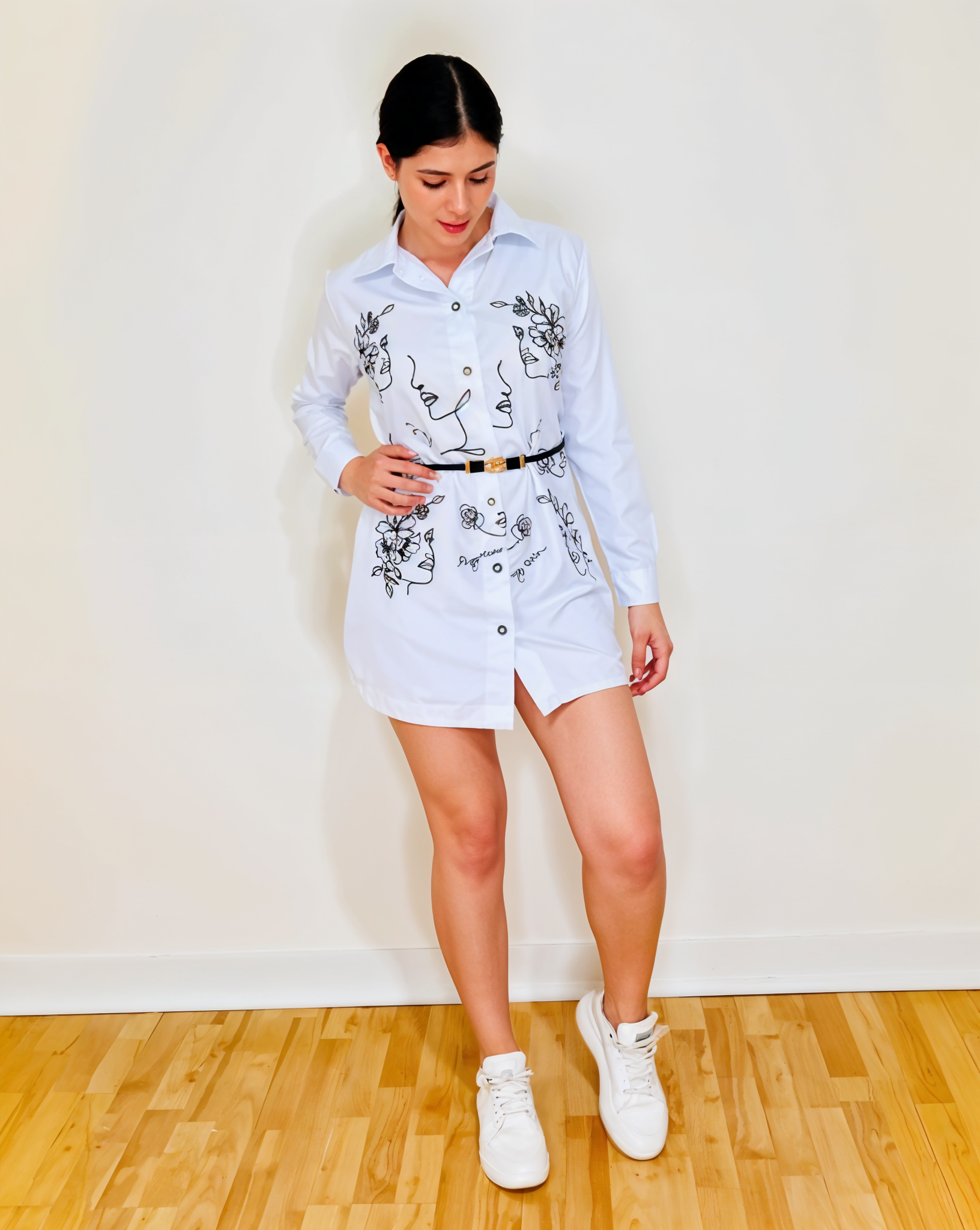 Vestido Luciana Caras atrás