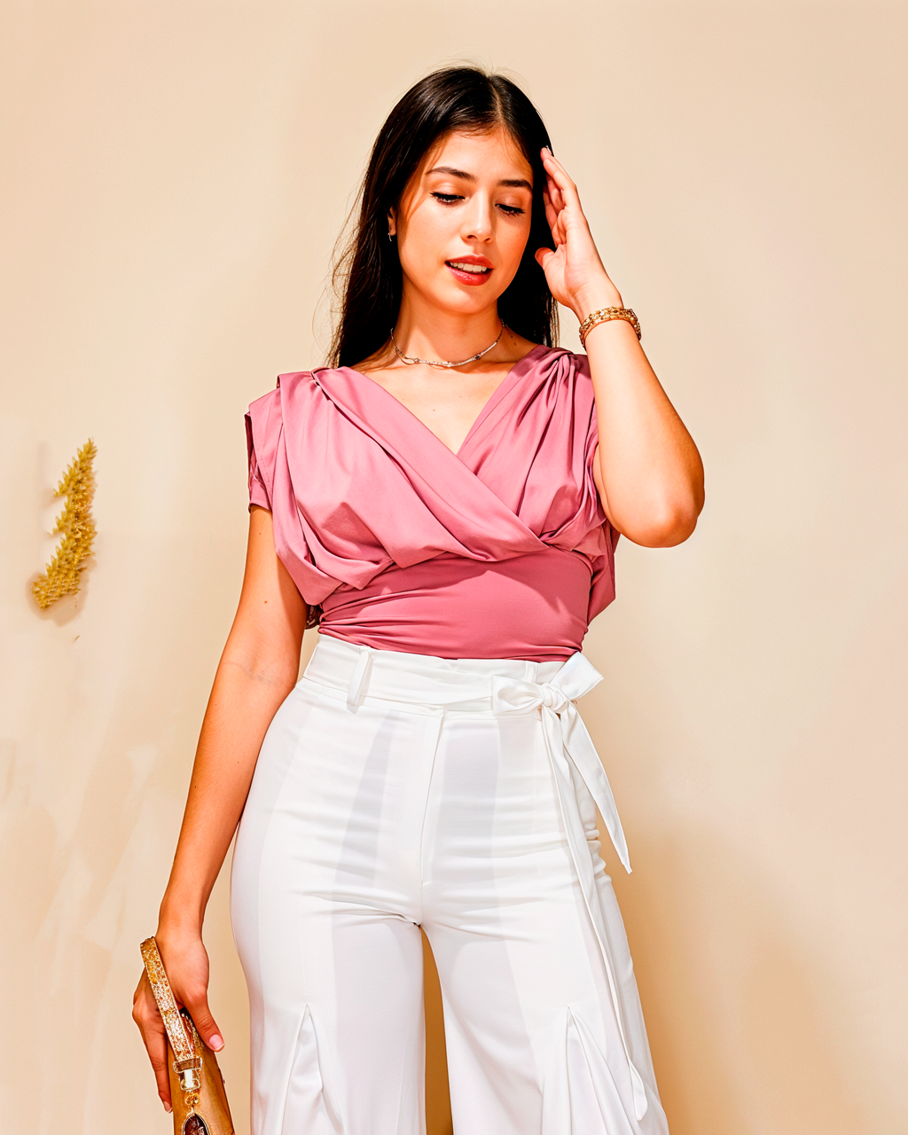 Blusa Kairos Palo Rosa X MAYOR