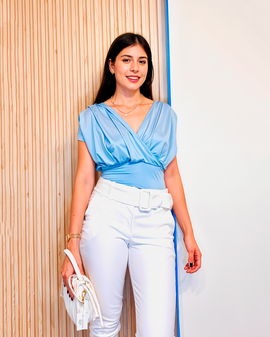 Blusa Kairos Celeste