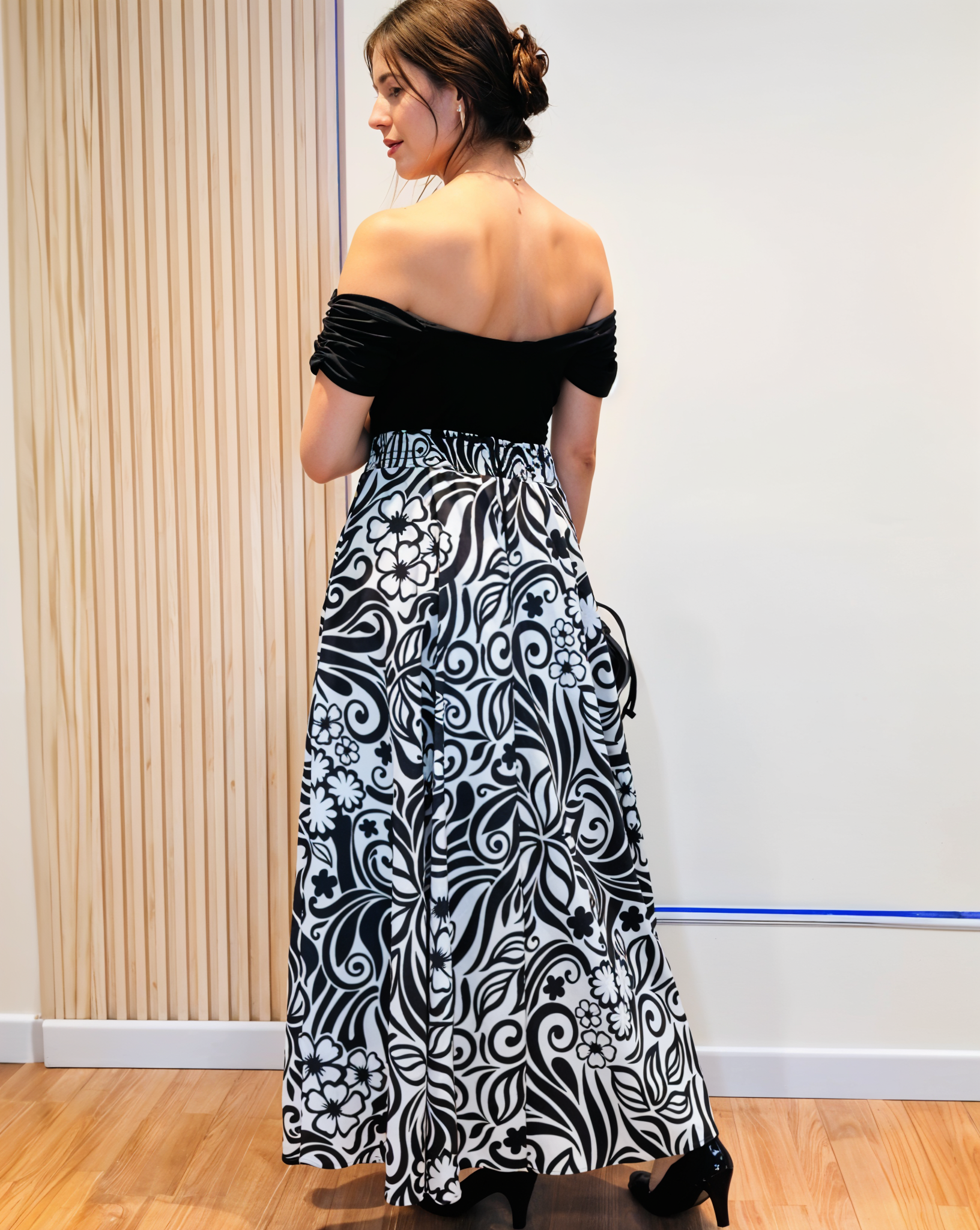 Falda Maria estampado