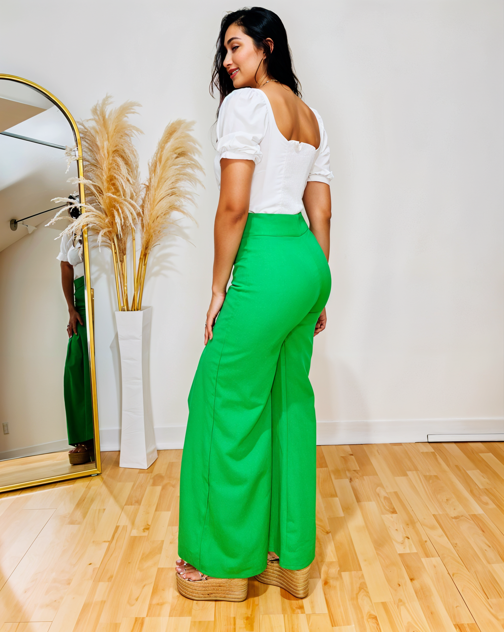 Pantalón Aitana Verde