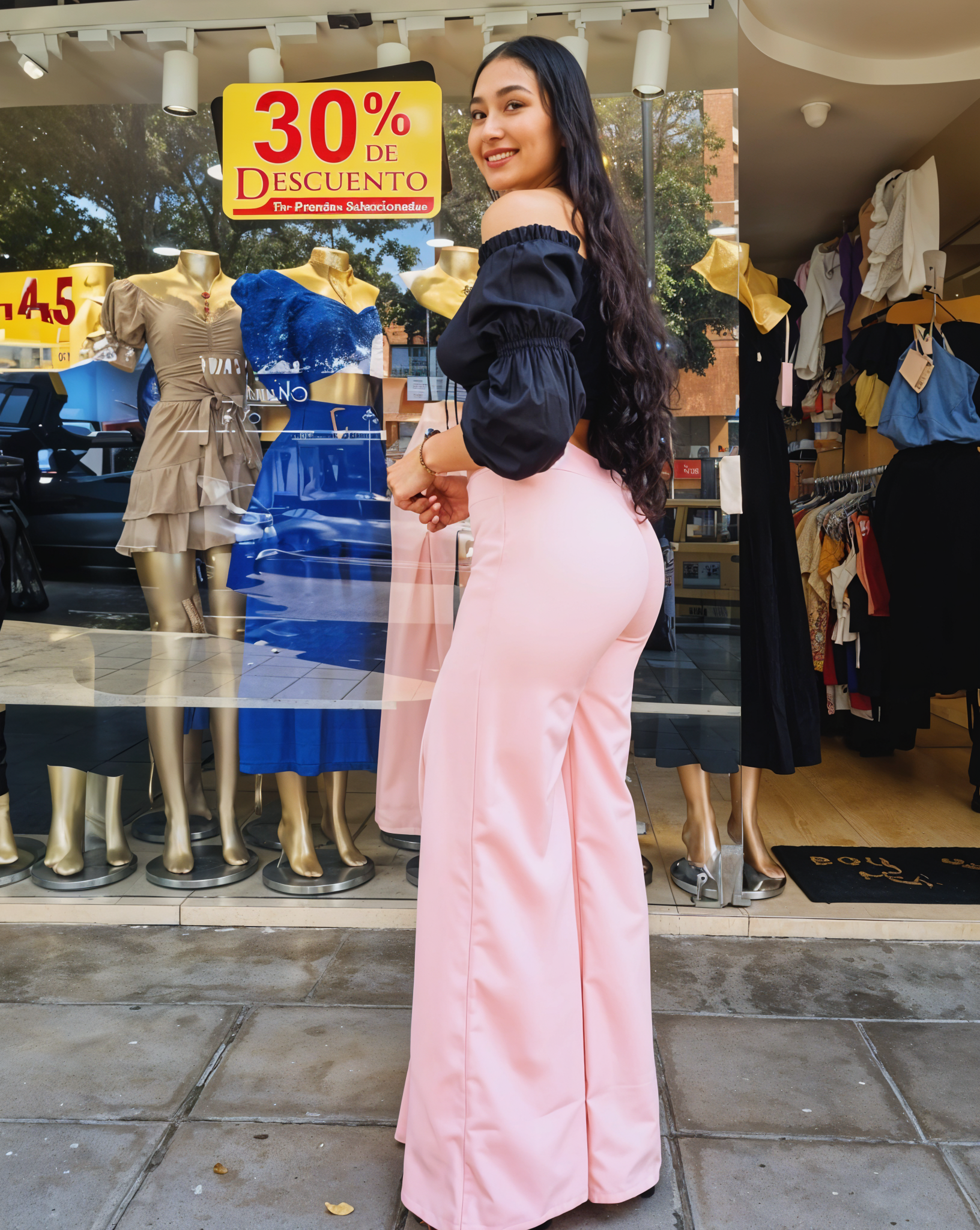 Pantalón Aitana Rosado