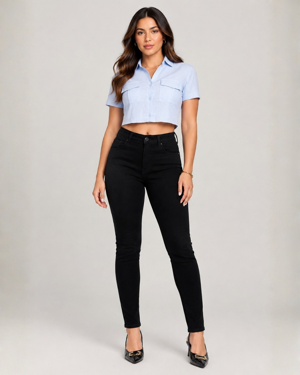 Pantalón Jean Negro