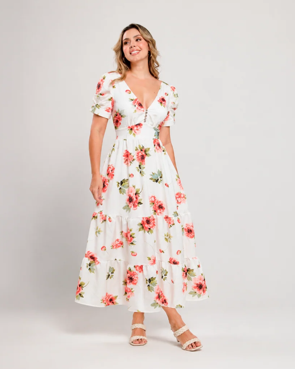 Vestido Amanda Coral