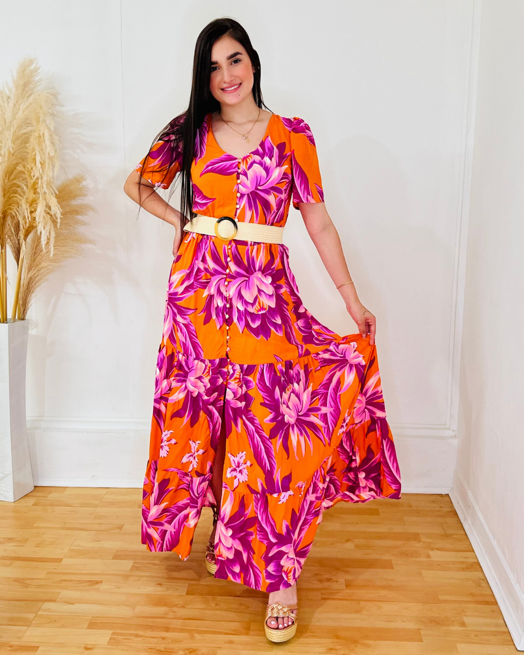 Vestido Lucy Naranja
